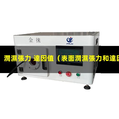 潤濕張力 達因值